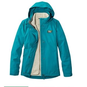 L.L.Bean sweater fleece 3 n 1 jacket size medium